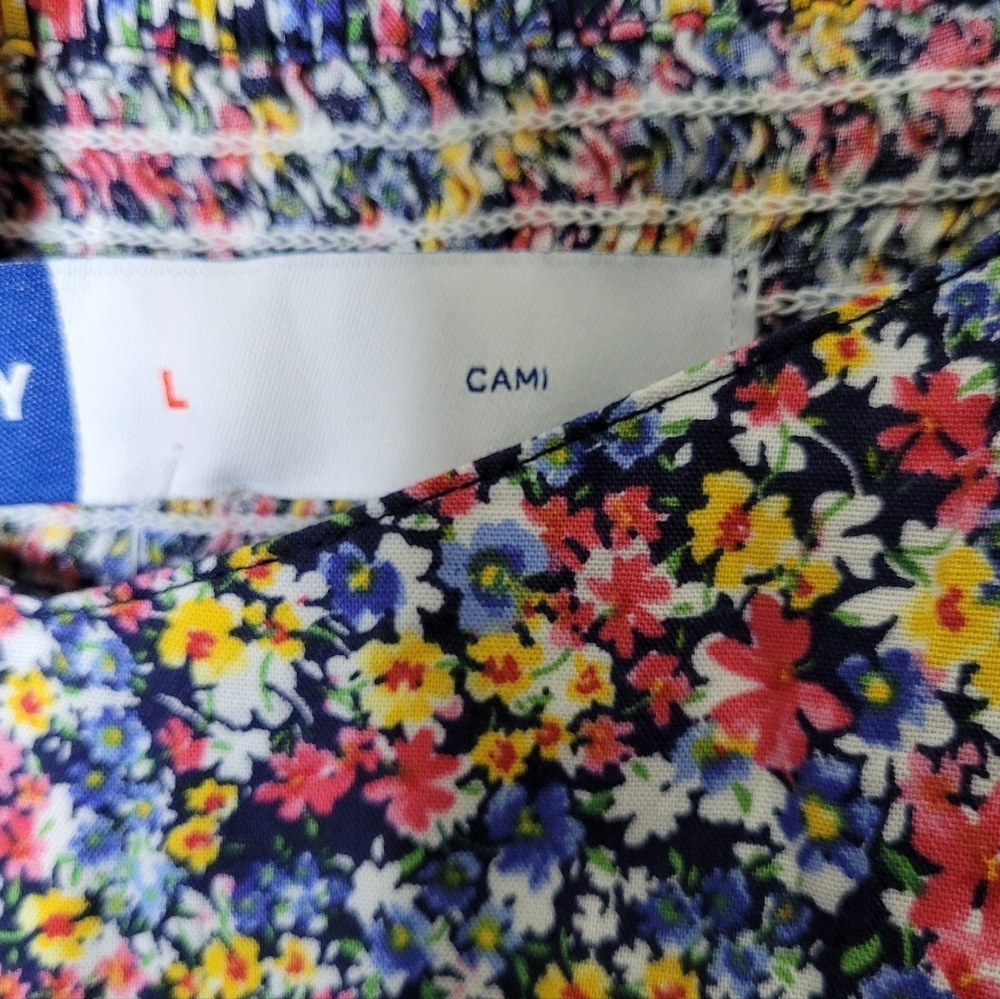 Old Navy Tie Shoulder Floral Dress Size Large NWT - Picture 9 of 11